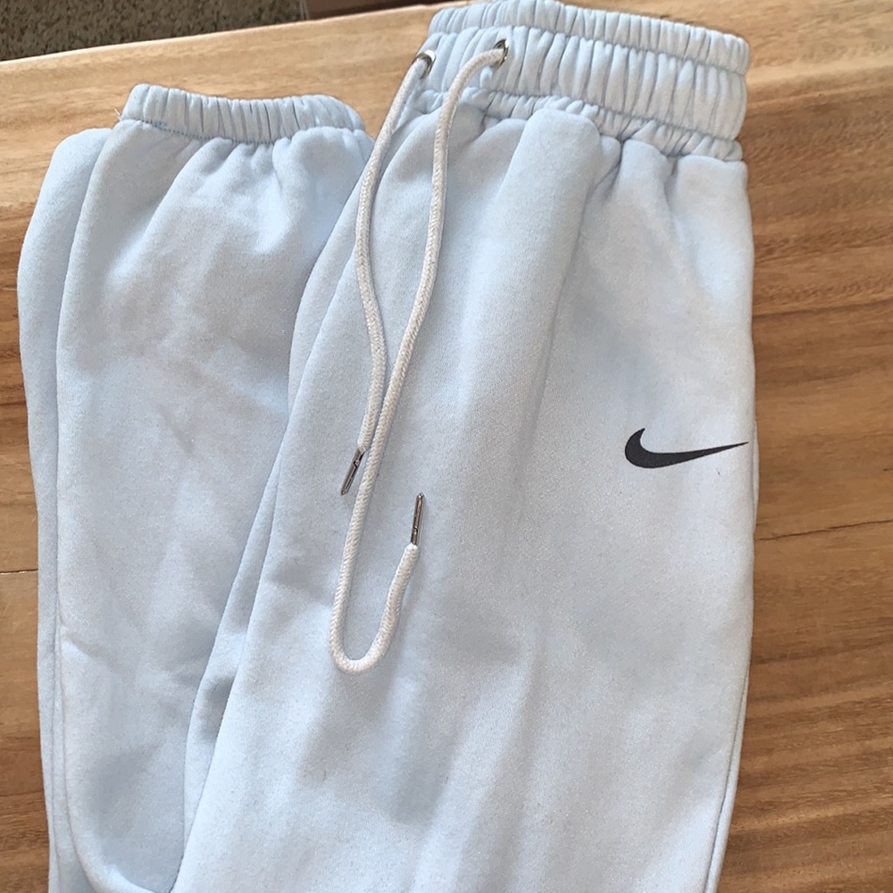 Nike baby blue sweats